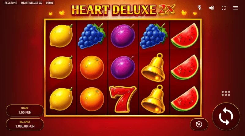 Heart Deluxe 2x - οθόνη παιχνιδιού με τροχούς 5×3